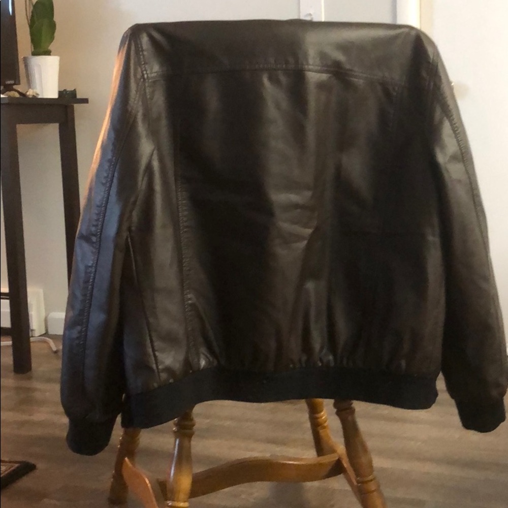 Men’s Calvin Klein leather jacket